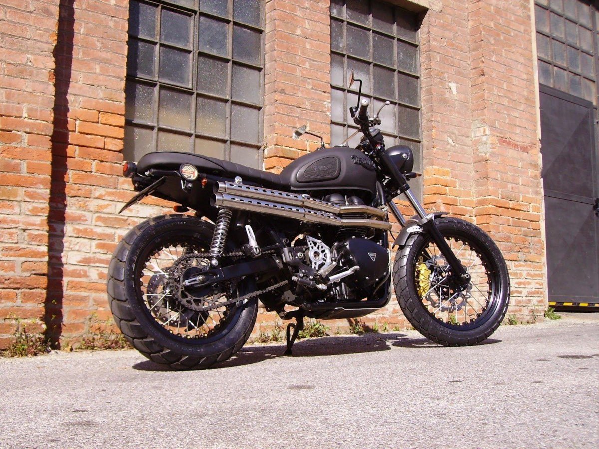 Скремблер стиль