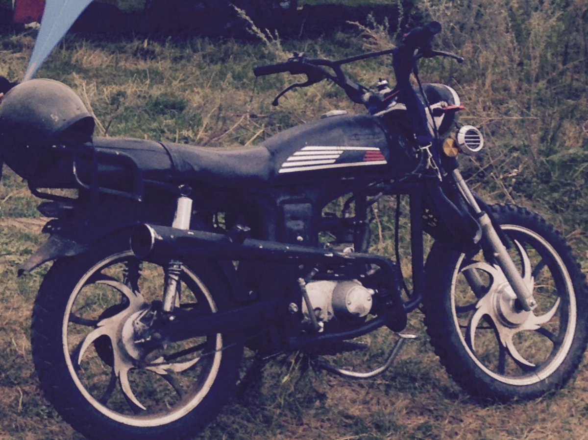 Мопед Альфа турист 110