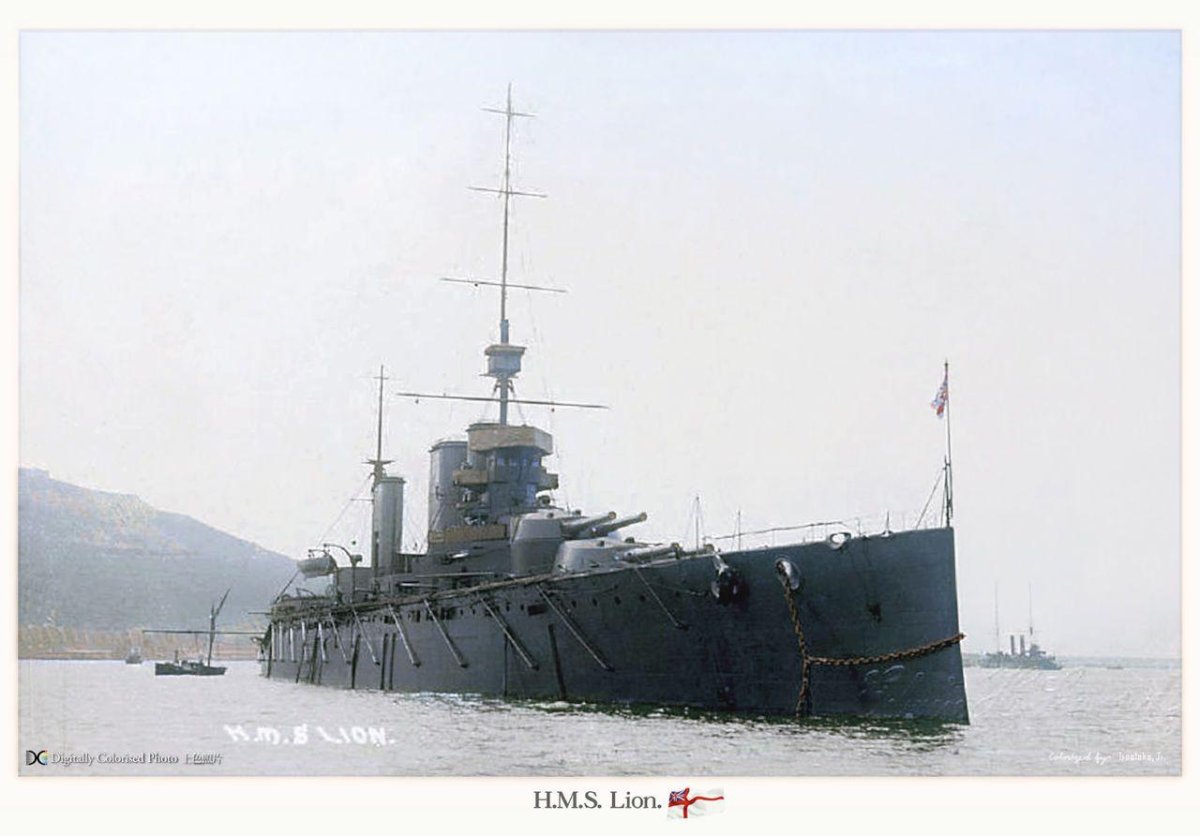 HMS Lion 1910