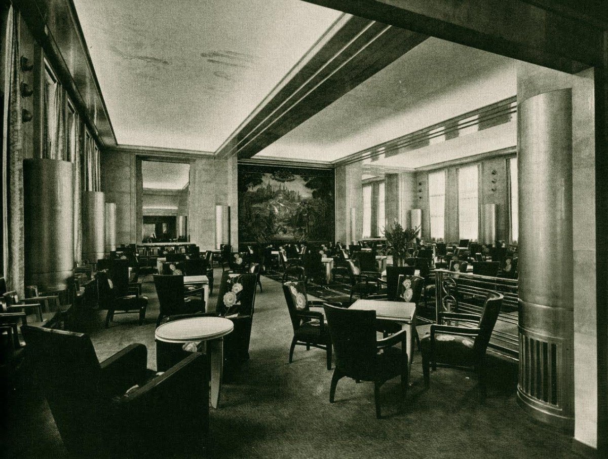 Лайнер Нормандия арт деко