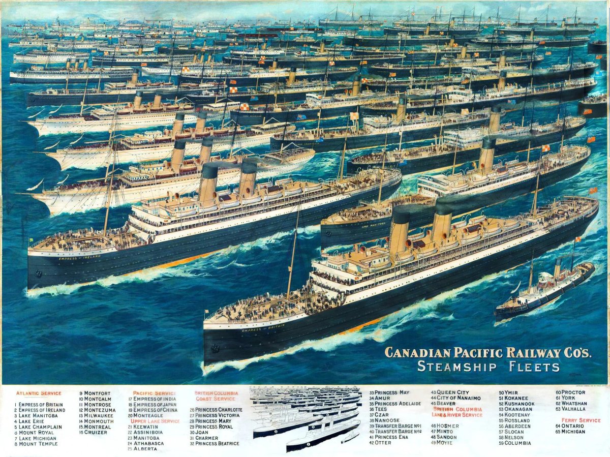 RMS Empress of Britain 1955