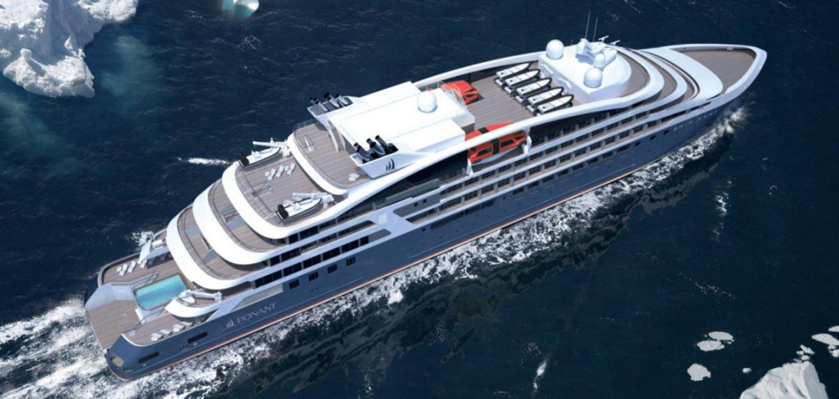 Мега-яхта le Jacques Cartier