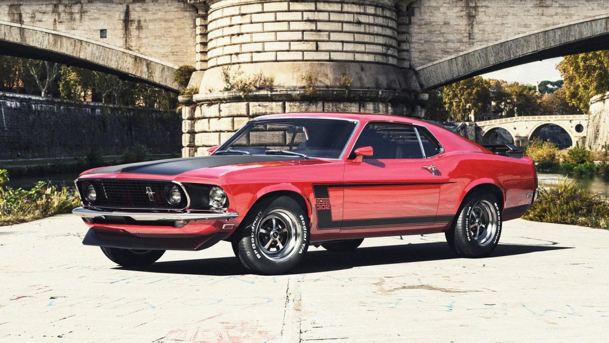 Форд Мустанг 69 босс 302