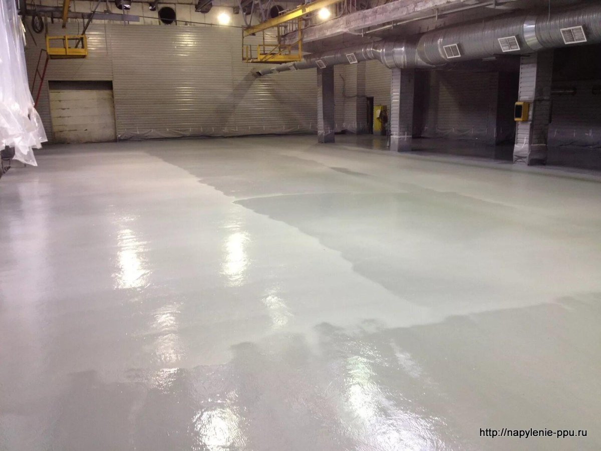 Гидроизоляция полимочевиной полов
