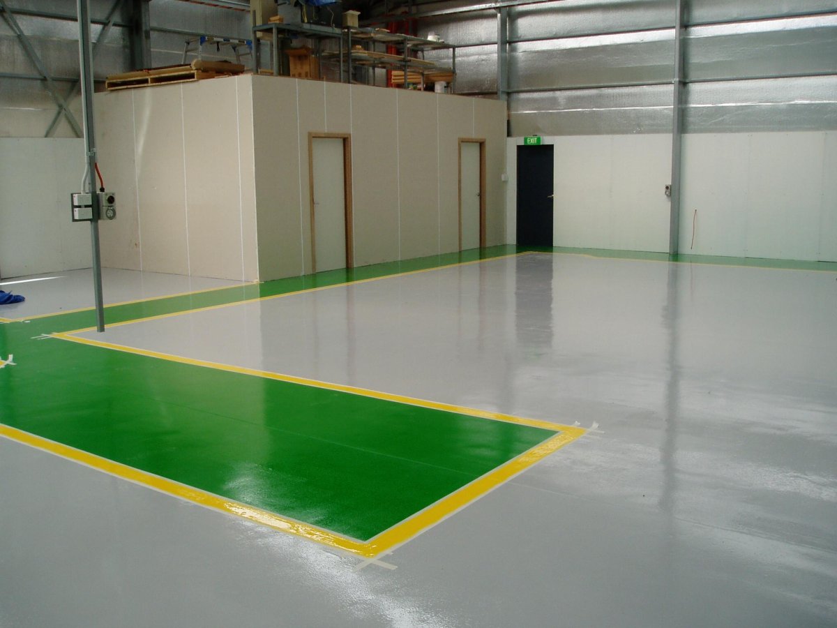 Краска для бетонного пола Моноуретан износостойкая