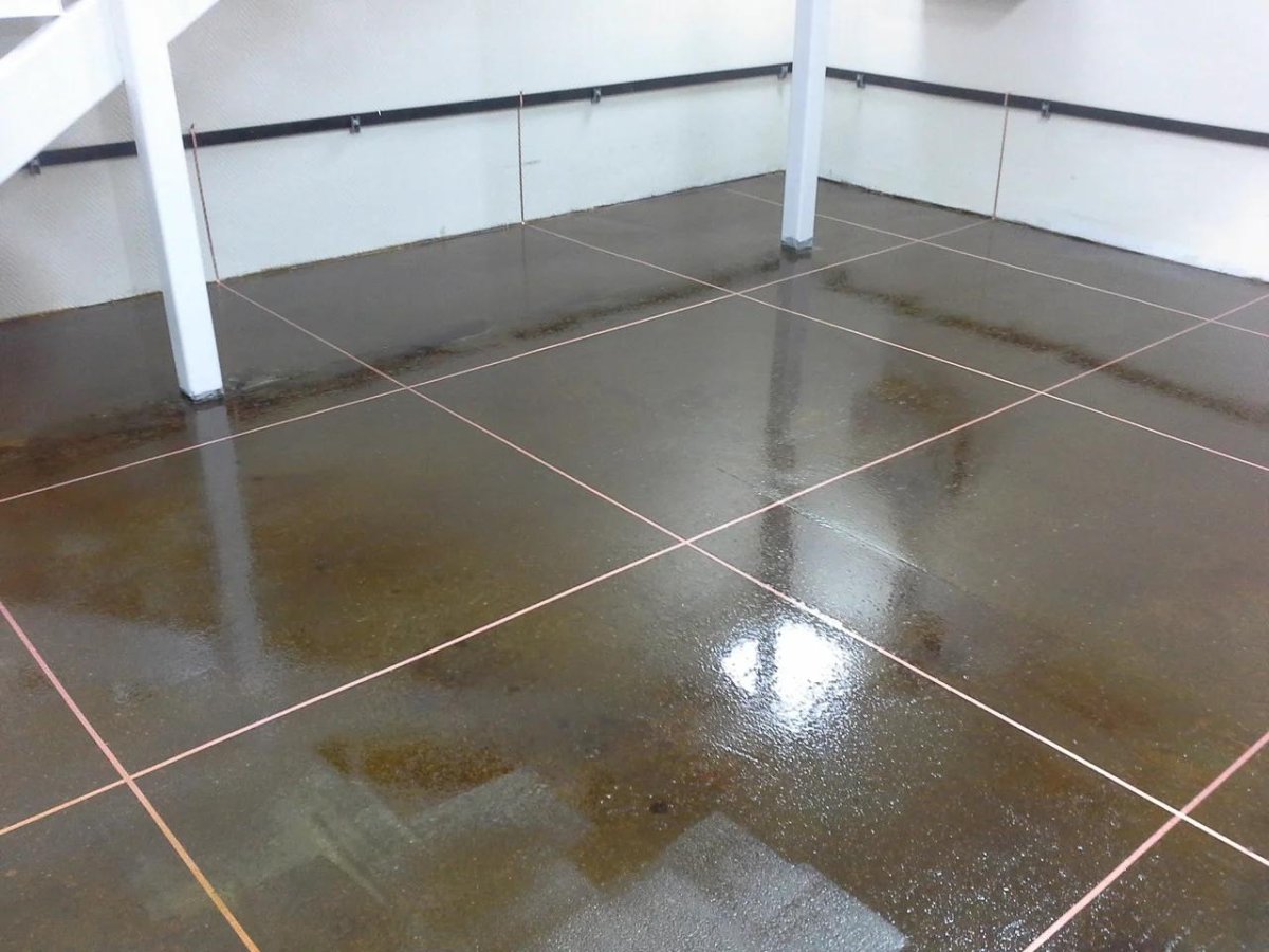 Антистатический наливной пол