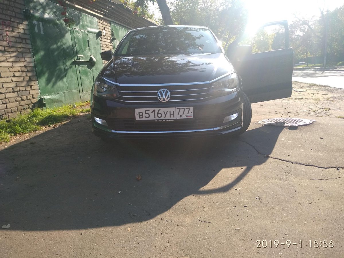 Volkswagen Polo 2021 противотуманки