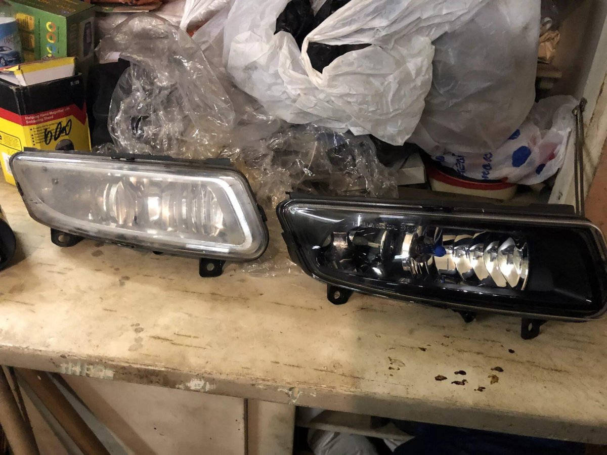 Противотуманки Polo sedan 2018