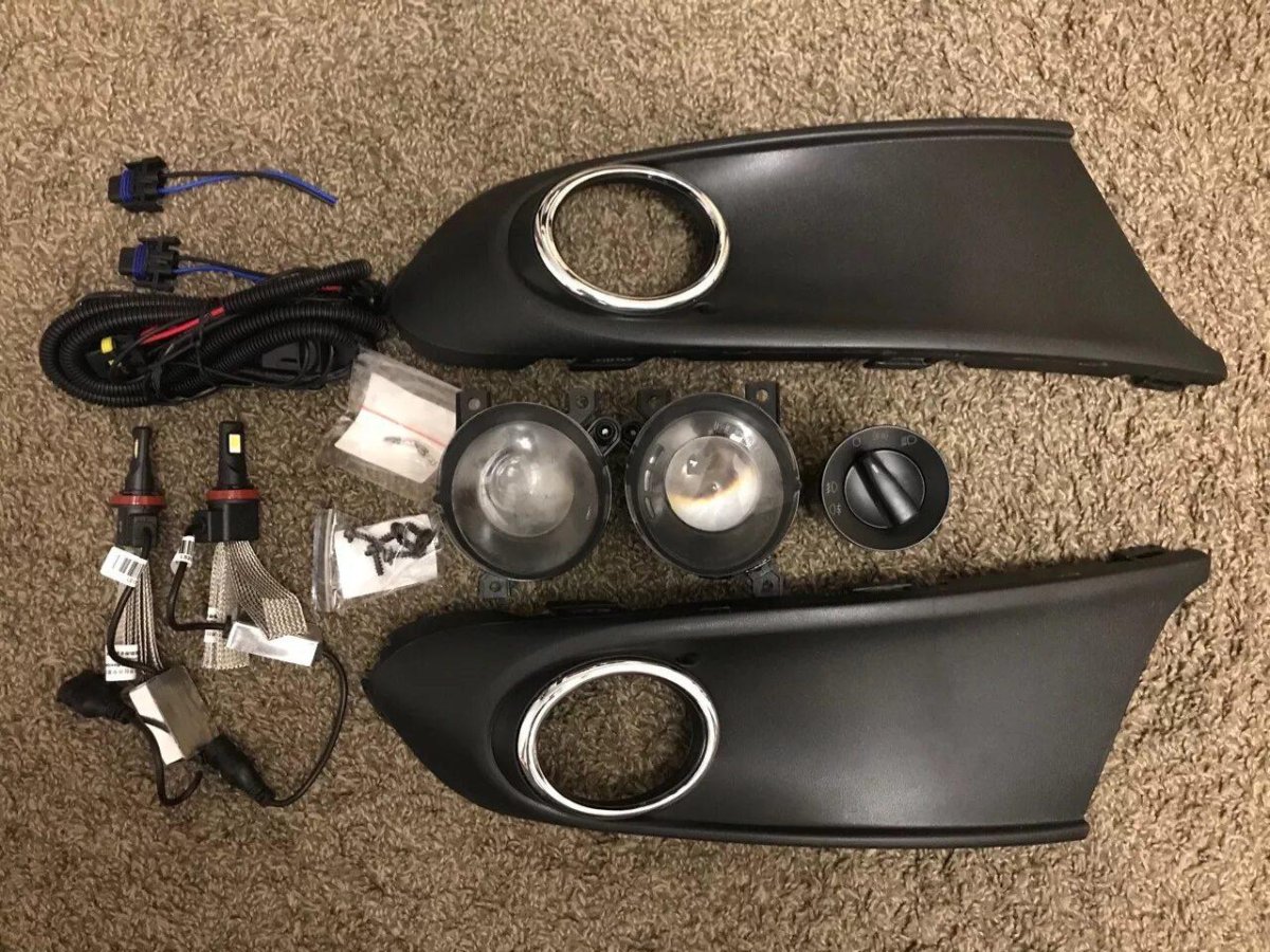 Комплект ПТФ поло седан 2013