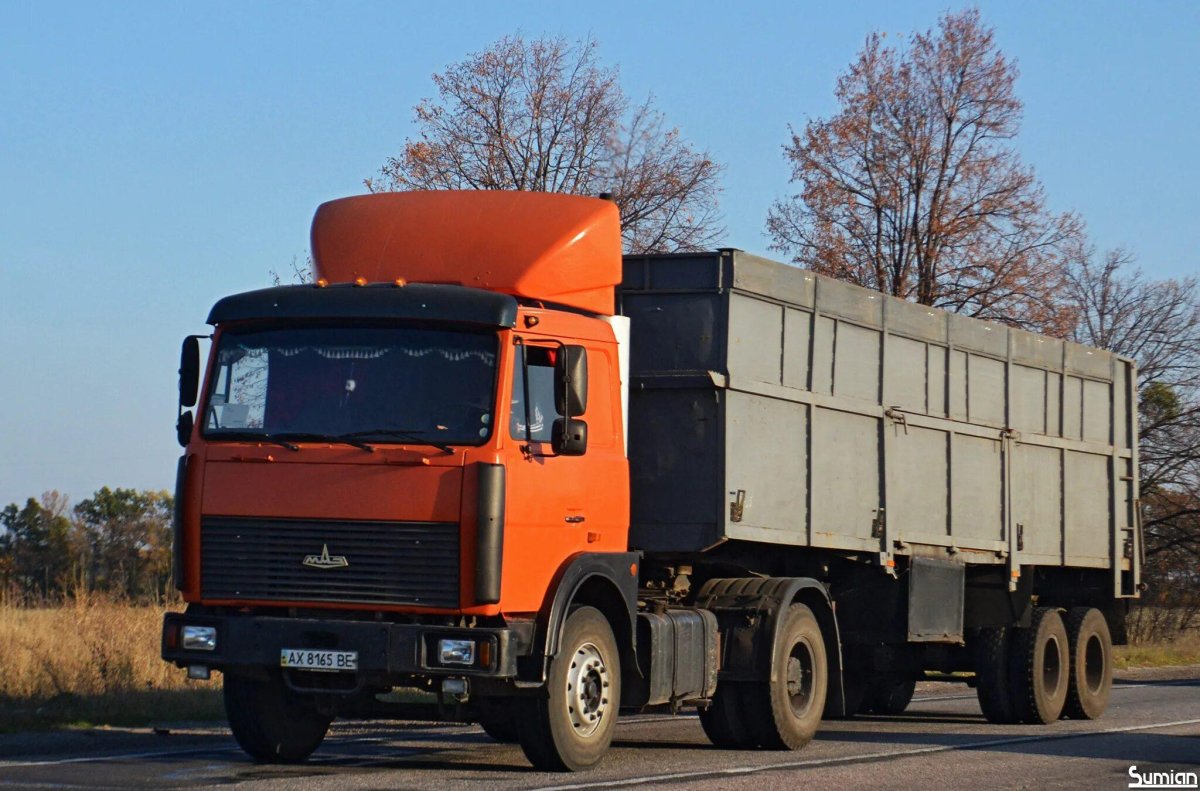 МАЗ 5432 зерновоз