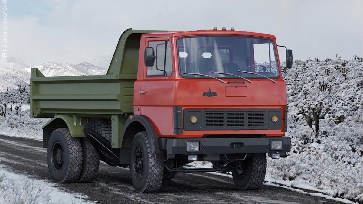 Грузовик МАЗ 5551