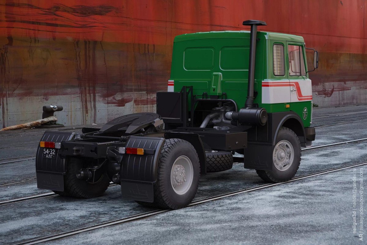 МАЗ 5432 тягач