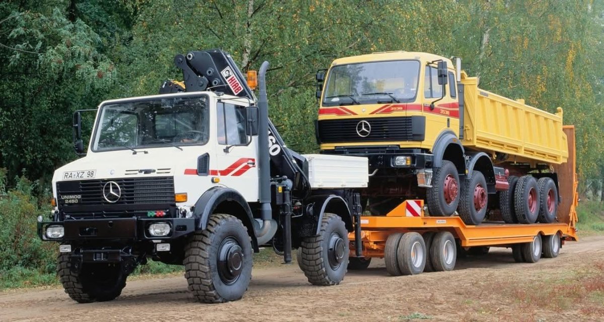 Мерседес Унимог 8х8