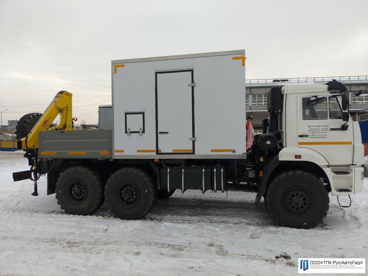 Мастерская ПАРМ на шасси КАМАЗ 43118