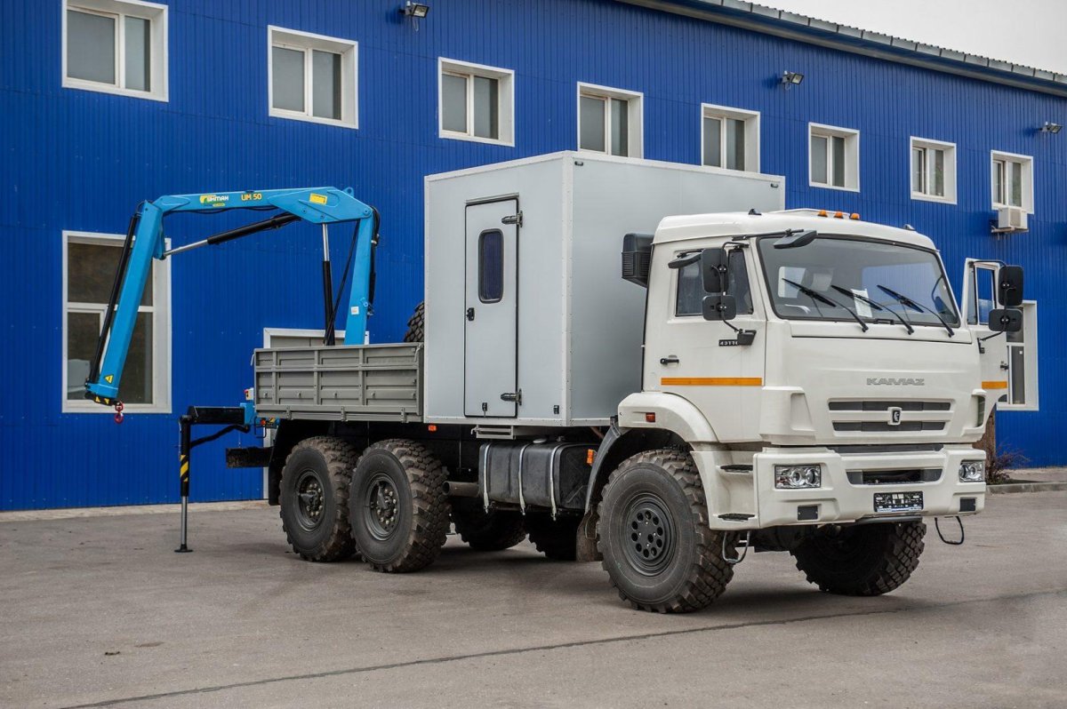 КАМАЗ 43118 С КМУ