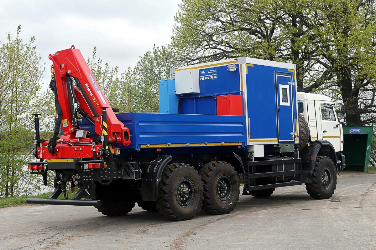 Инман им 95 на МАЗ 4370