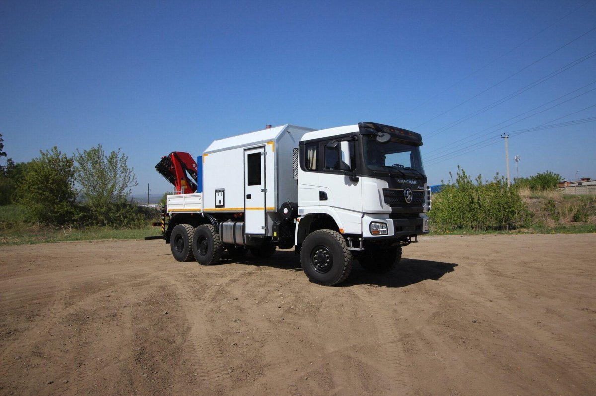 Shacman с КМУ