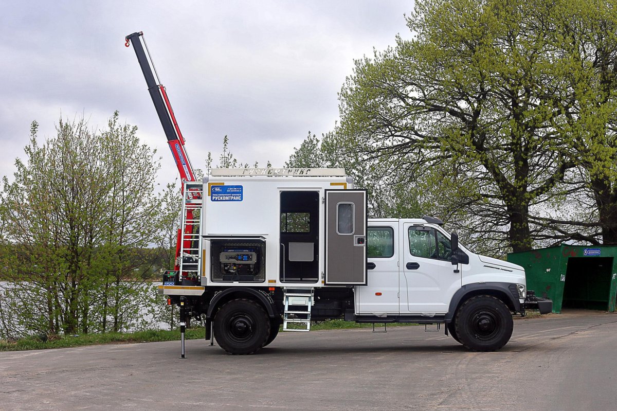 Садко Некст двухрядная кабина