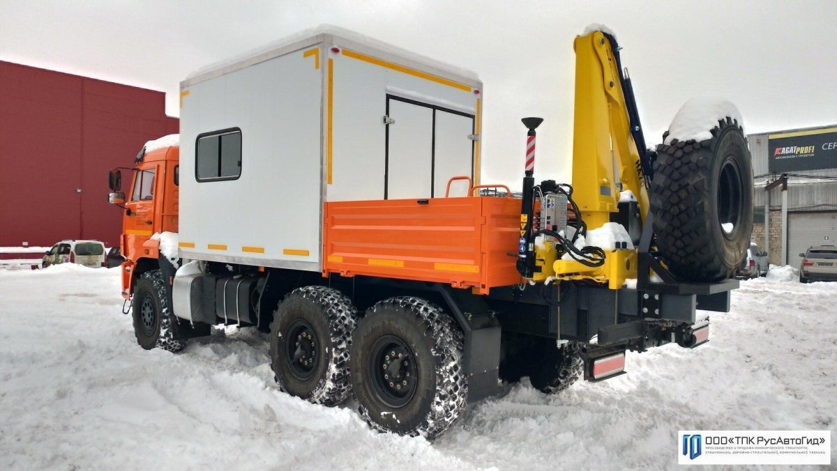 Передвижная мастерская (ПАРМ) КАМАЗ 43118 Макар