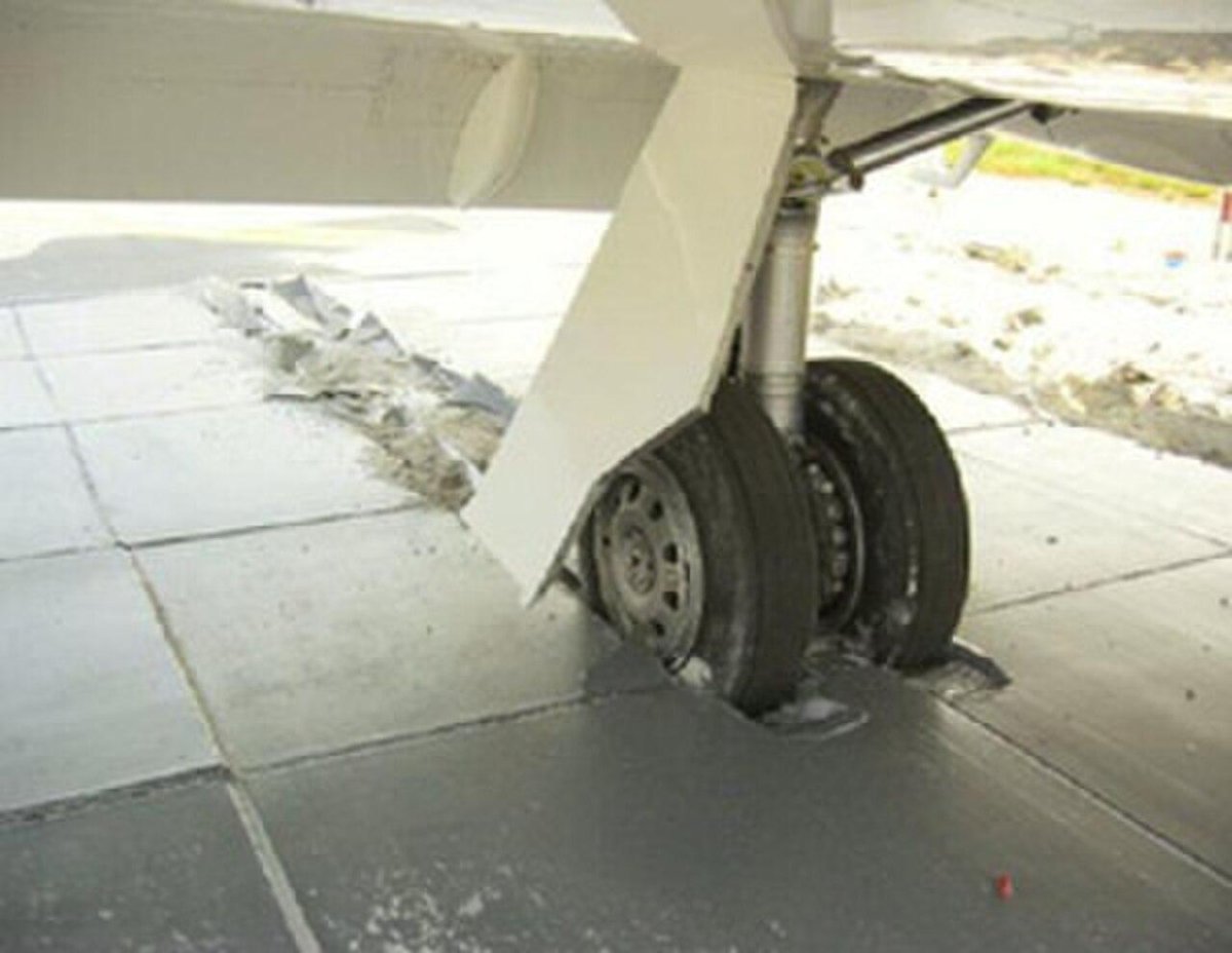 Тормоза самолета