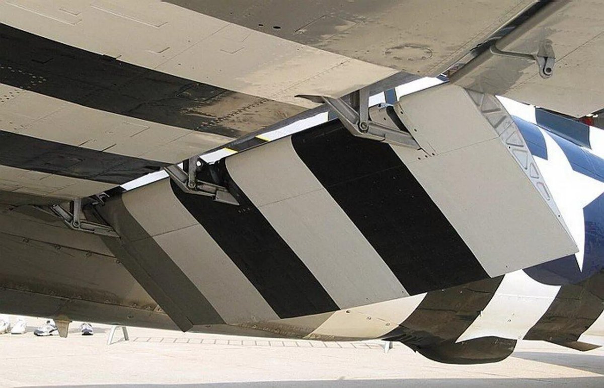 Целевые закрылки самолета