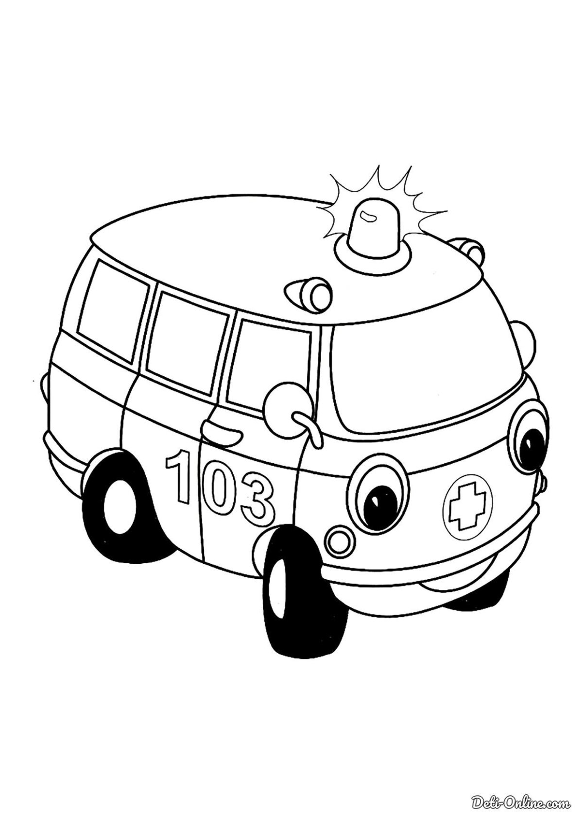 Раскраска машинки