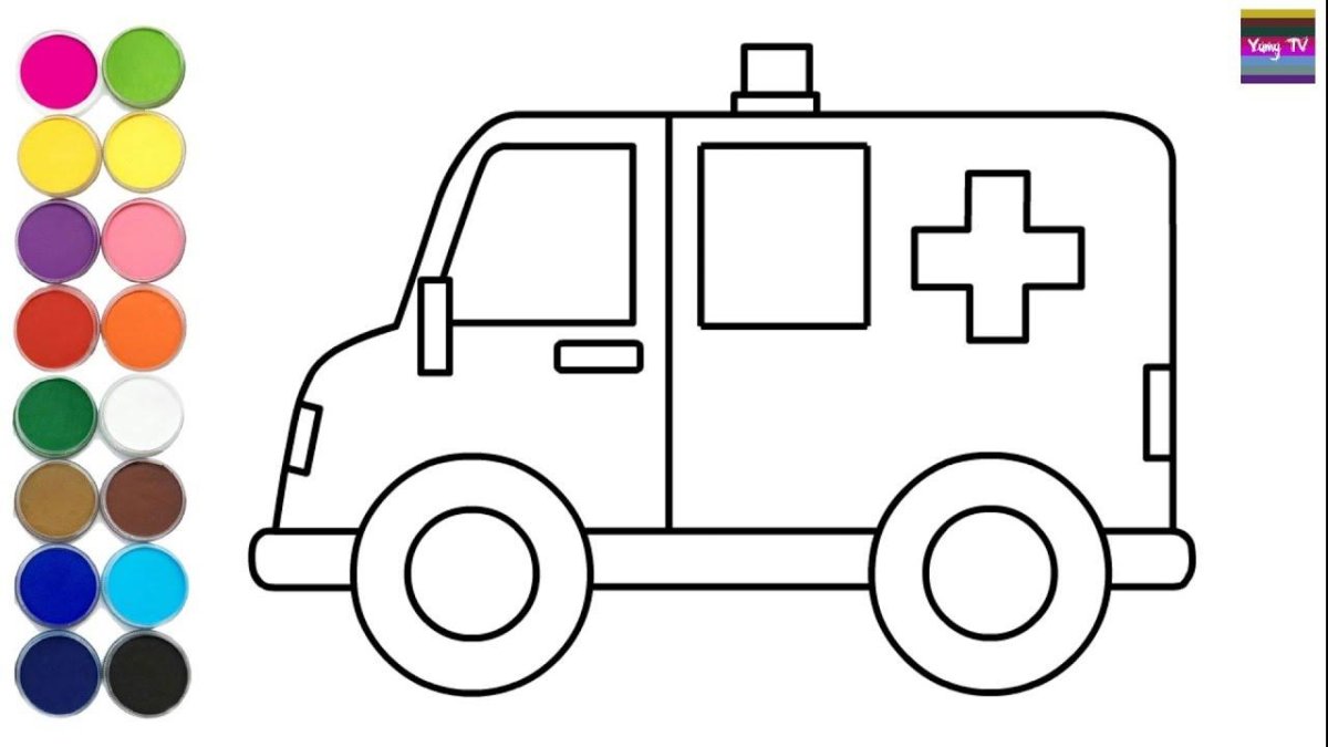 Маленькие машинки раскраска