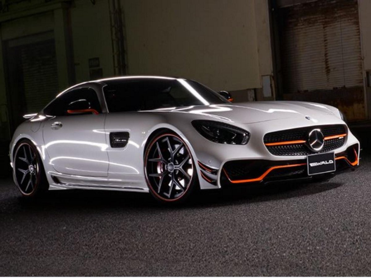 Мерседес АМГ ГТ карбон