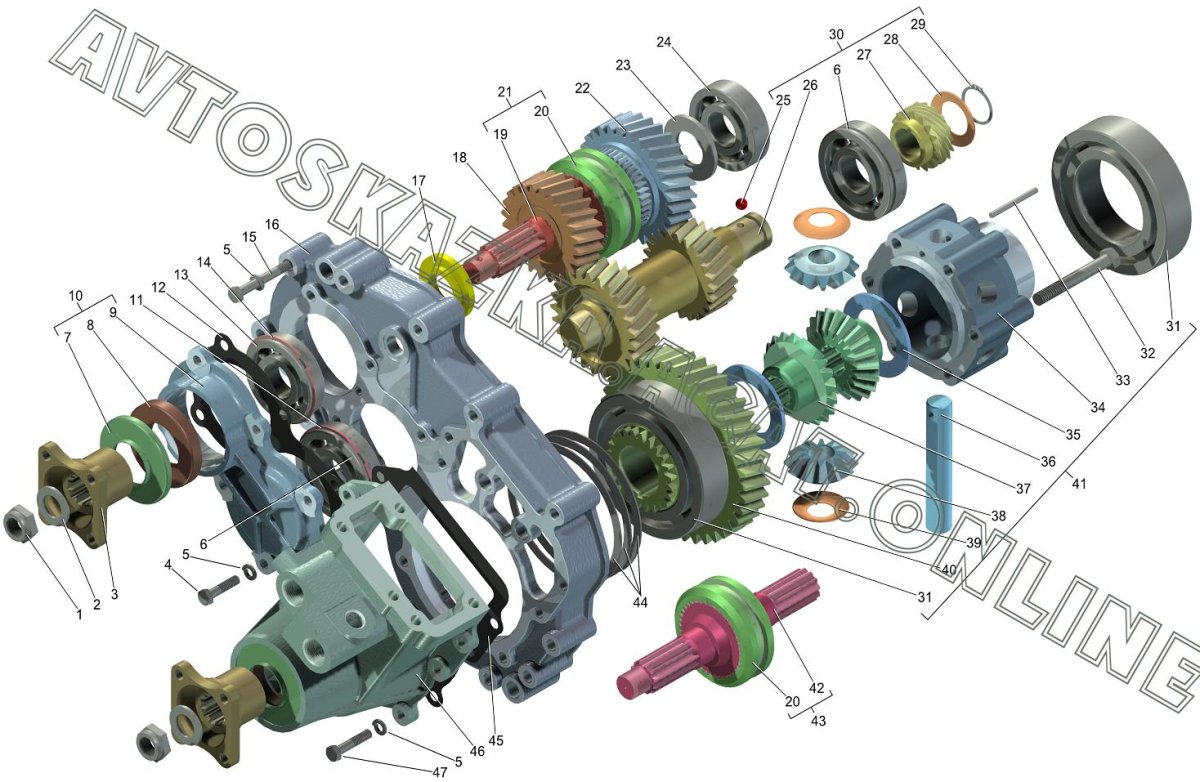 Раздаточная коробка Соболь 4х4
