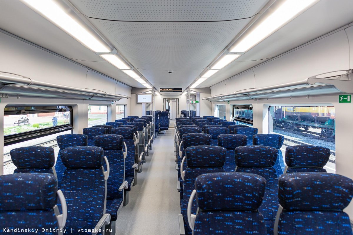 Электричка Ласточка Новосибирск Томск