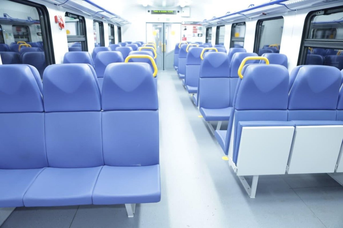 Электропоезд 857 Новосибирск Новокузнецк