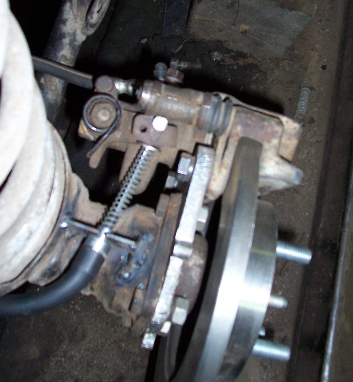 Задние дисковые тормоза на ВАЗ 2115 С ручником