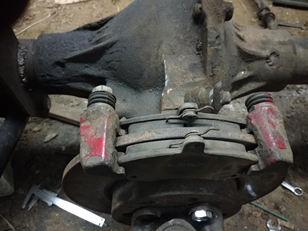 Дисковый тормоз на кардан УАЗ