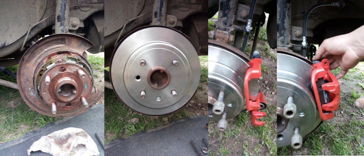 Chevrolet Lacetti тормозная система