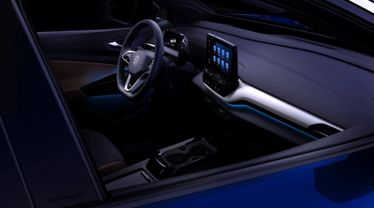 Фольксваген id4 салон