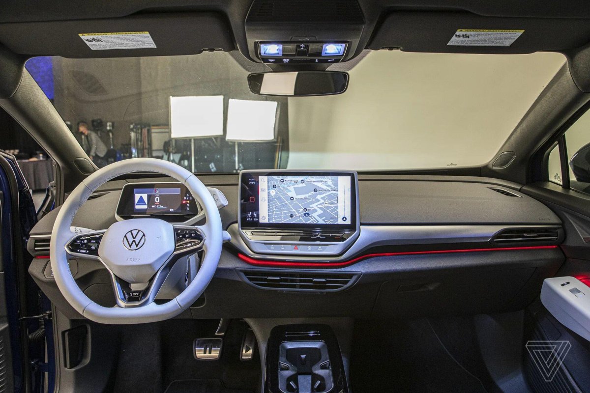 Volkswagen ID.4 2022 фото салона