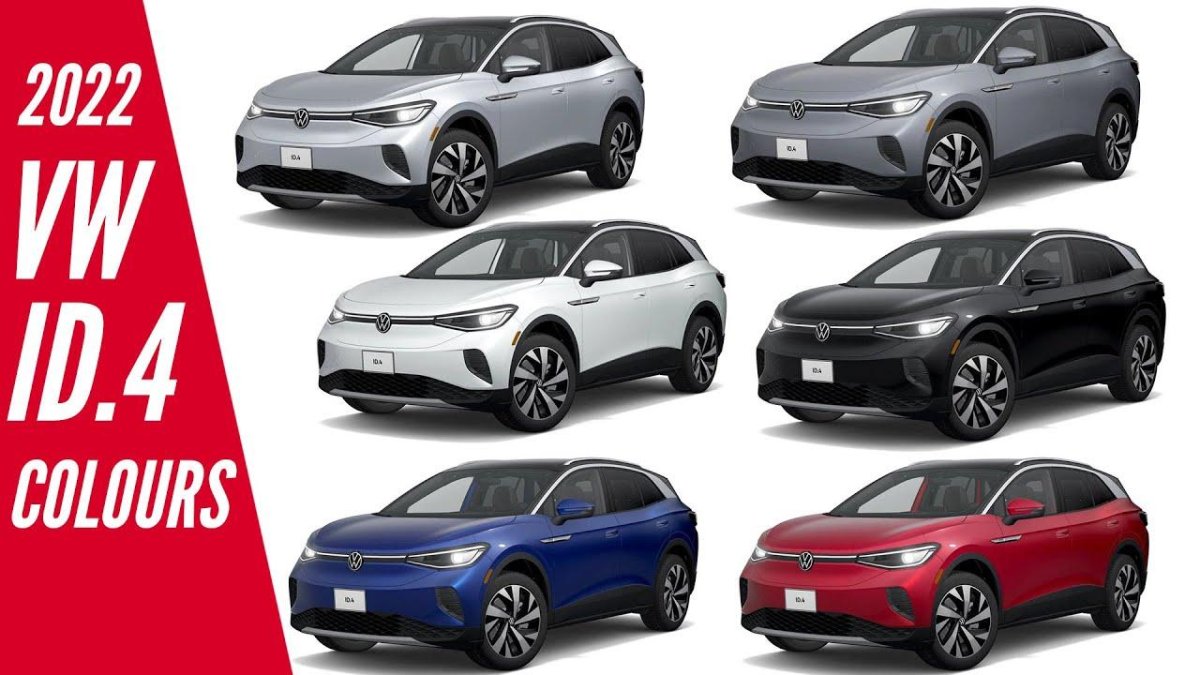 Цвета Volkswagen ID 4 Croz цвета