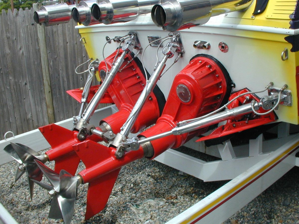 Привод Арнесона на катер