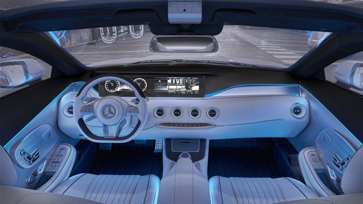 Mercedes s63 AMG Coupe салон