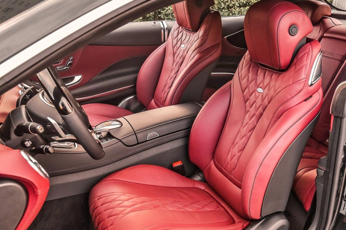 Mercedes Benz s550 Coupe салон