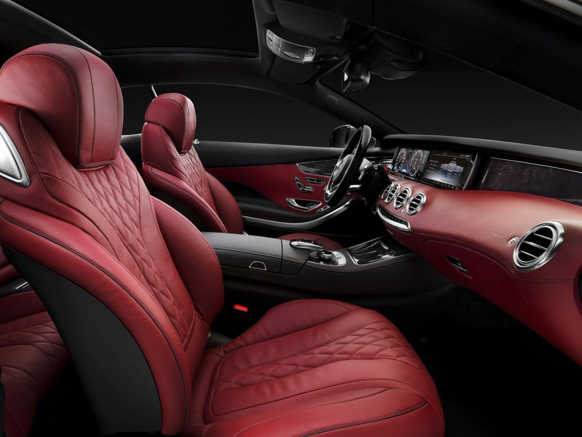 Mercedes s500 Coupe салон