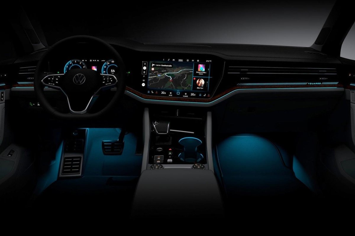 Новый Туарег 2023 салон