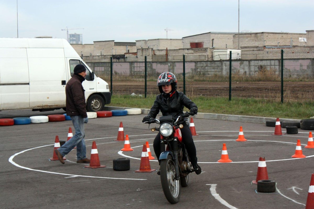 Учебный мотоцикл