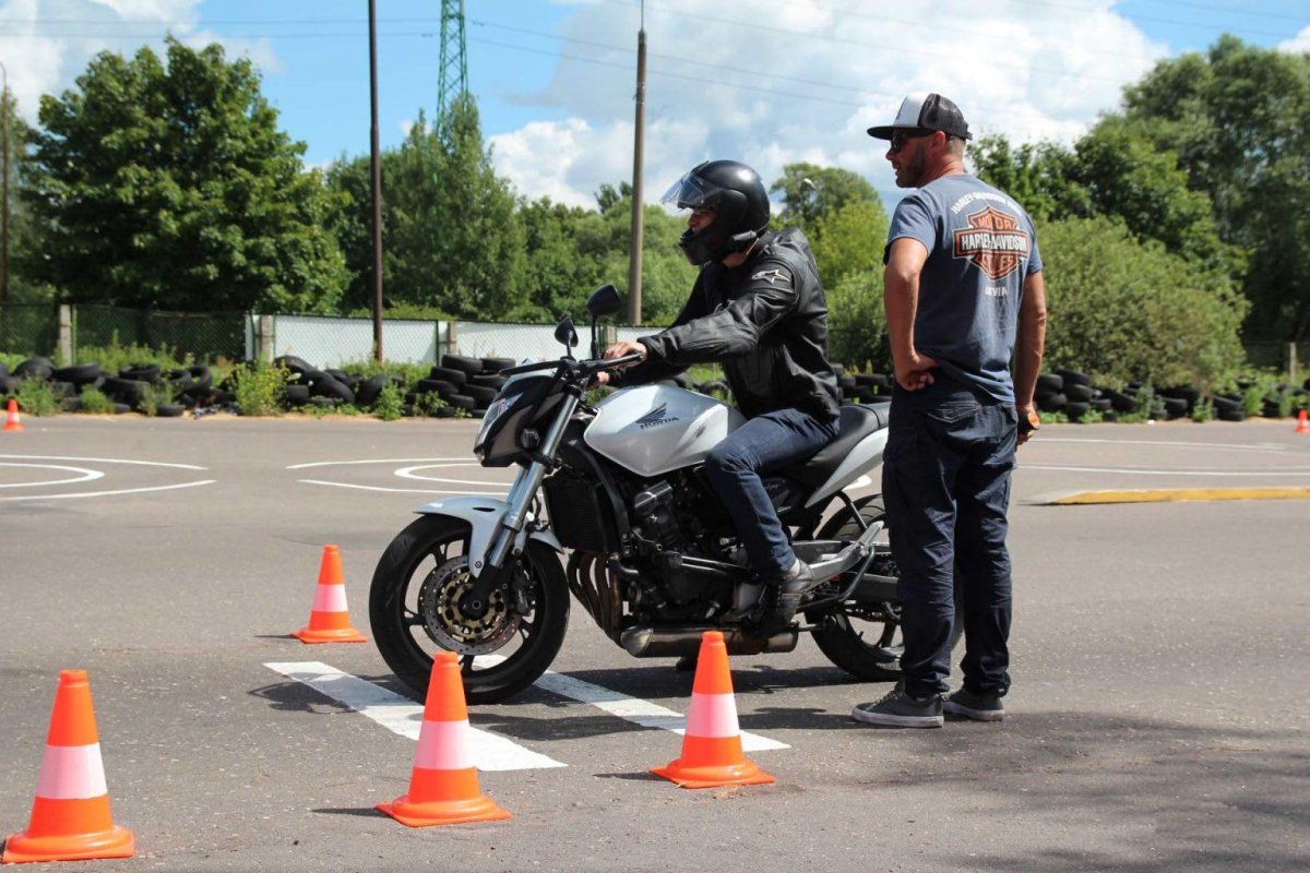 Учебный мотоцикл