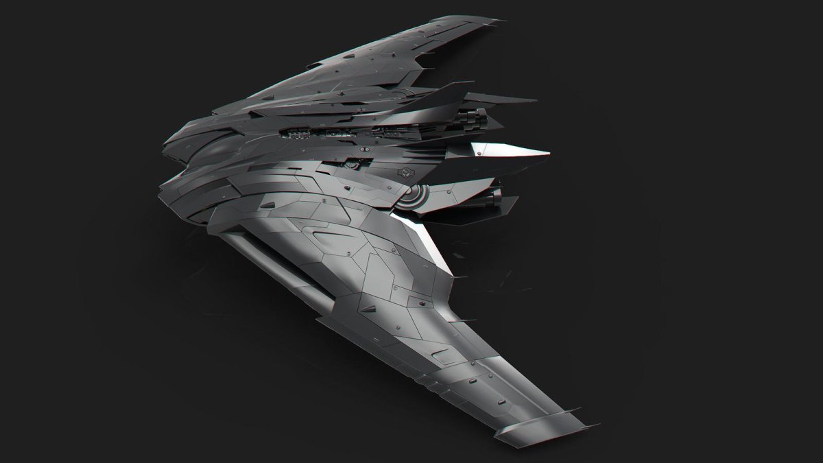 Стелс истребитель Star Citizen