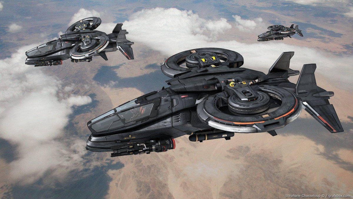 Стелс десантный шаттл