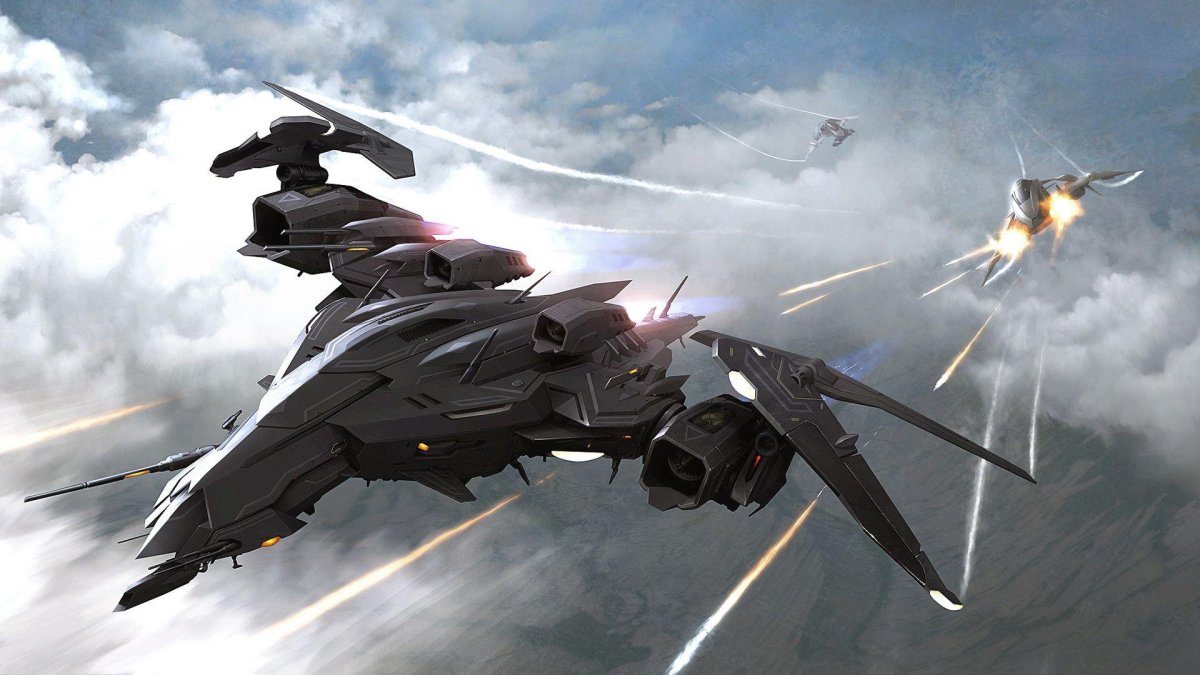 Стелс истребитель Star Citizen