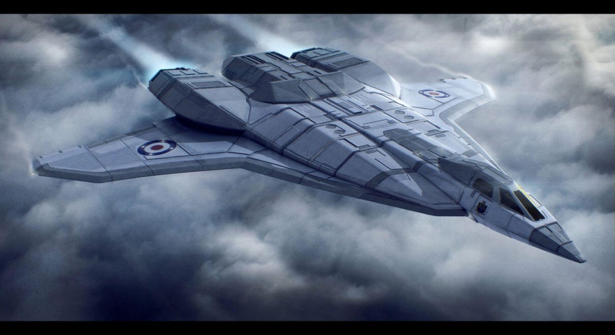 Стелс космический корабль будущего