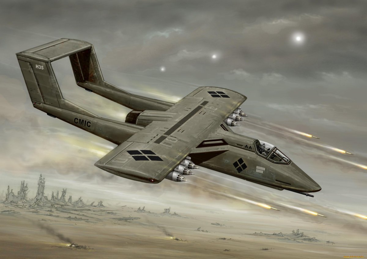 Истребитель дизельпанк