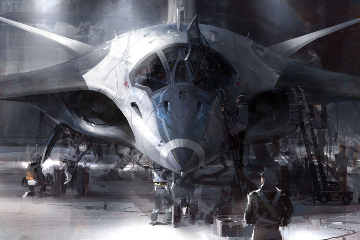 Стелс истребитель будущего